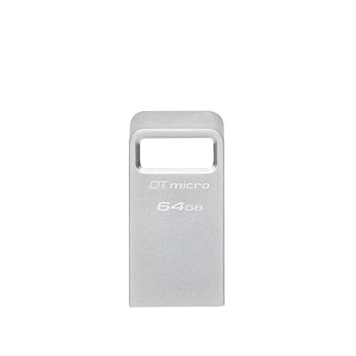 Kingston DataTraveler Micro USB Flash Drive 64 GB 200 MB/s Metaal USB 3.2 Gen 1 - DTMC3G2/64GB