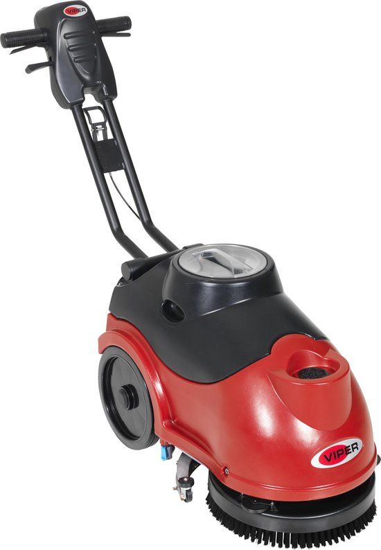 Nilfisk Viper AS380/15B Schrobzuigmachine - Rood/Zwart