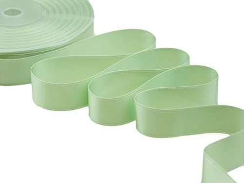 Furlanis Dubbel satijnen lint - balugroen - 25 mm x 25 m - 8027335405586
