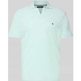 Tommy Hilfiger Slub Oxford Pique Polo Crushed Mint/white Maat: M
