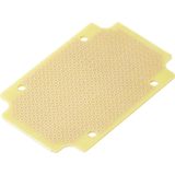 TRU COMPONENTS Experimenteer printplaat Hardpapier (l x b) 80 mm x 52 mm 35 µm Rastermaat 2.54 mm Inhoud 1 stuk(s)