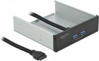 Rayovac Akasa AK-CB-005 - Front Panel - 5.25" - USB 3.0 - Black