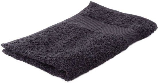 Arowell Gastendoek Gastenhanddoek 50 x 30 cm - Zwart (1 stuks)