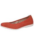 Caprice Dames Ballerina 9-22114-44 Oranje Leer Maat 36 EU