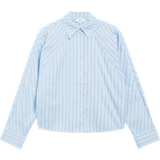 s.Oliver Blouse lichtblauw / zwart / wit