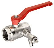 Cornat T571451 kogeldoorlaatkraan met ventilatie, 1/2 inch 3/4 inch