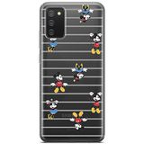 ERT GROUP mobiel telefoonhoesje voor Samsung A02S origineel en officieel erkend Disney patroon Mickey & Minnie 007