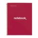 MAUL A460525, Rood, A4, 80 vel, 90 g/m², Ruitjespapier