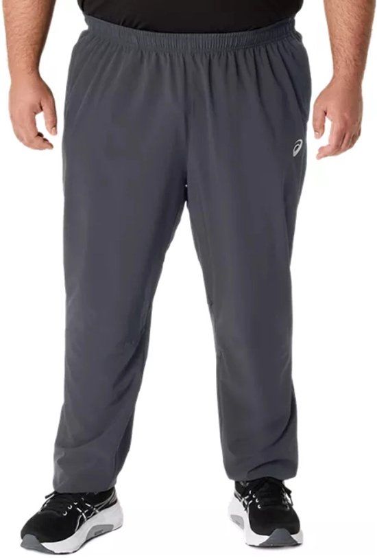 Asics Core Woven Trainingsbroek Heren - Grijs, Maat XL