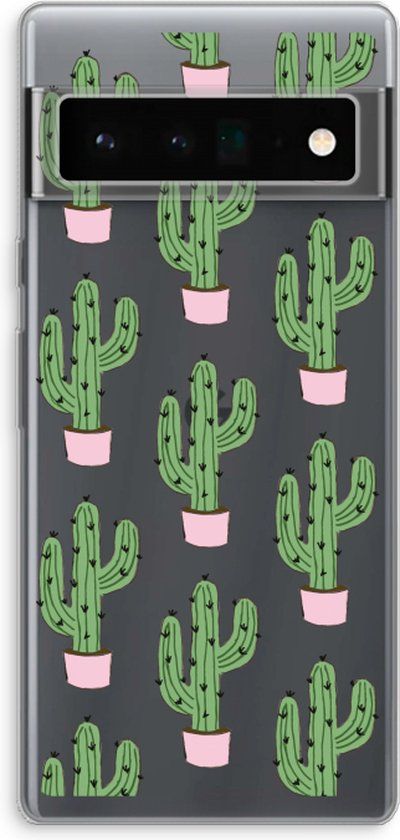 Case Company® - Google Pixel 6 Pro Case - Cactus Lover - Soft Cover