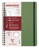Clairefontaine Nomaddict My.Notes Notitieboek - A5+ - Groen