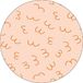 Bonateks Tapis de souris rond imprimé numériquement, base antidérapante, pour bureau et maison, diamètre : 22 cm
