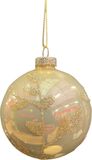 Driesprong Collection Kerstbal tak parel 8 cm