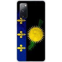 Samsung Galaxy S20 FE Drapeau guadeloupe bedrukt siliconen hoesje
