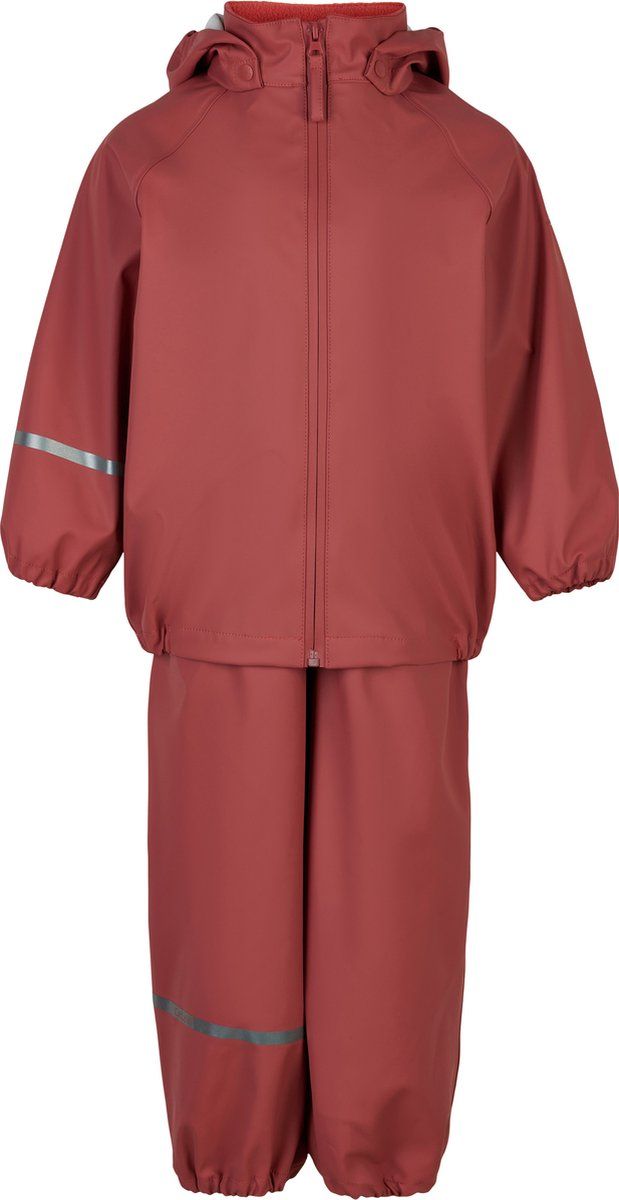 CELAVI - Regenpak voor kinderen - Gerecycled - Dusty Ceder - maat 120