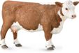 Collecta Figurine - Hereford Koe - (L) - Boerderijdieren - Handgeschilderd - Miniatuur