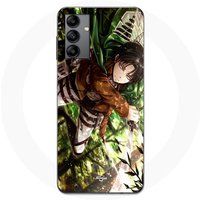 Maniacase Etui voor Samsung Galaxy A04s aanval titanen levi ackerman