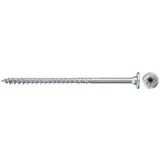 fischer PowerFast II Vis à bois 5,0 x 50, tête fraisée avec empreinte Torx TX25, filetage partiel, vis pour le travail du bois, réduit la résistance et le temps de vissage, gvz, 200