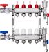VEVOR 4 Verwarmingscircuits Verwarmingscircuitverdeler Vloerverwarmingsstroomindicator 5L/min