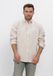 G-Star Raw Clean Regular Shirt L/s - Heren - Ecru - Maat XXL