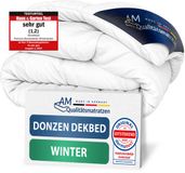AM Qualitätsmatratzen - 100% dons - Extra warm donzen winterdekbed 140x200 cm