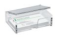 SIGEL VA112 Visitekaartjesbox voor 80 kaarten, transparant acryl