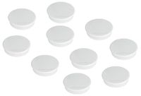FRANKEN HMS36 09 Sterke Rond, 10 stuks, hoogwaardige zelfklevende magneten voor kantoor, huishouden, werkplaats met hoge hechtkracht, ideaal voor whiteboards, koelkast, planborden of showkasten, 38