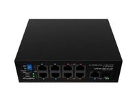 Lanberg ILFE-8P-1GE-1S-120 Switch industriel léger PoE 4xBT 4xAT