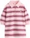 Next - Meisjes - Rugby sweaterjurk met lange mouwen - Roze