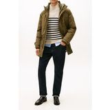 Tommy Hilfiger Heren Parka XL Polyester/Katoen/Dons Groen