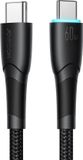 Joyroom - Starry Series - Câble universel - Câble USB-C vers USB-C - Chargeur rapide - 1 mètre - 60W - Noir