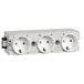 Hager GS30009016 Stopcontact voor Accessoires voor elektroplintsysteem Wit 1 stuk(s)