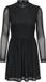 Only ONLERICA LIFE L/S HIGH NECK DRESS JRS Dames Midi-jurk - zwart - XS