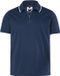 Men Plus Heren Poloshirt Korte Mouw Jersey Rits tot 8XL - Navy Blauw - Maat 8XL