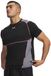 Under Armour ua hg elite fitted ss-blk heren sportshirt - ultimate zwart / pink frenzy / reflective