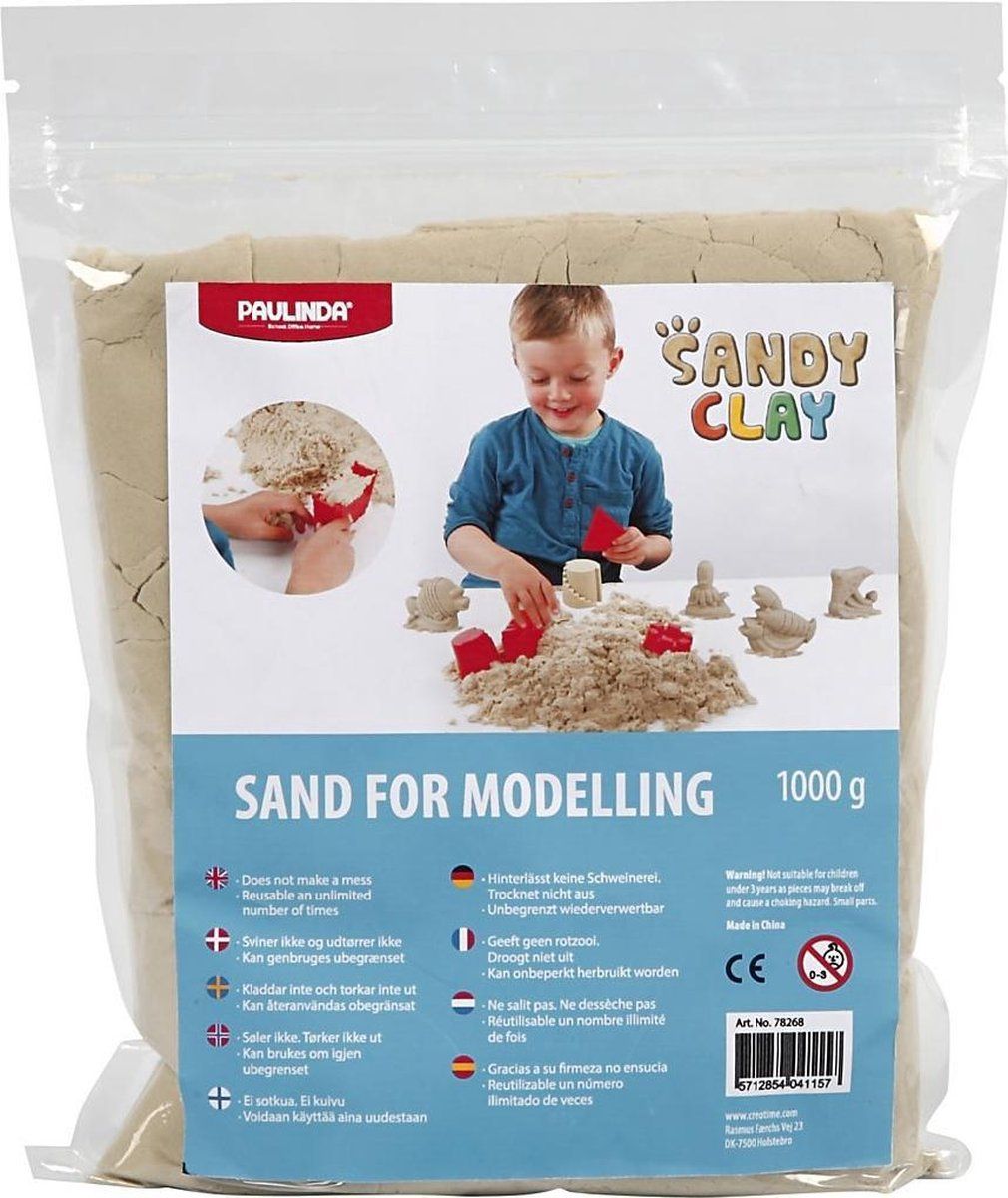 Sandy Clay® 1 kg - Bruin - 5712854041157