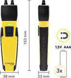 TROTEC Drukverschil-meetapparaat BV15WP met anemometerfunctie