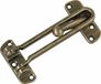 Amig Chaîne de sécurité pour portes modèle 2 - Longueur de la tige : 120 mm - Poignée encastrée pour portes d'entrée - Fermeture robuste avec tige latérale - Cuir Zamak