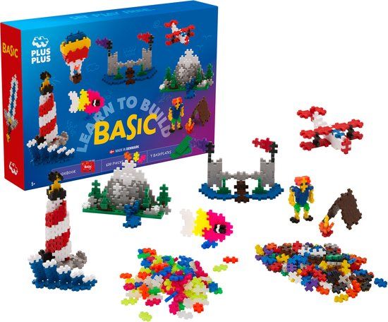 Plus-Plus Learn to Build 600 delige bouwset - 5008