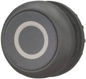 Eaton 216633 M22S-DR-S-X0 Bouton-poussoir Bague frontale plastique Bouton Noir 1 pièce(s)