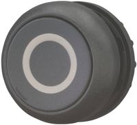 Eaton 216633 M22S-DR-S-X0 Drucktaster Kunststoff Frontring Knopf Schwarz 1 Stück