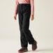 Regatta Broek Kinderen Waterdicht Zwart Polyester Unisex Maat 140