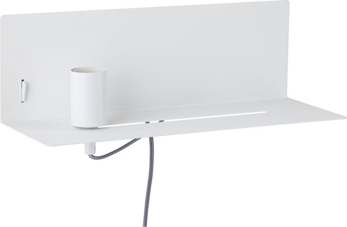 Paulmann Devara Wandlamp - Zwart - E27 - 40W - Dimbaar