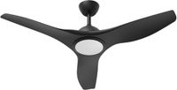 BES LED Plafondventilator met Lamp - Brinton Vivid - Zwart