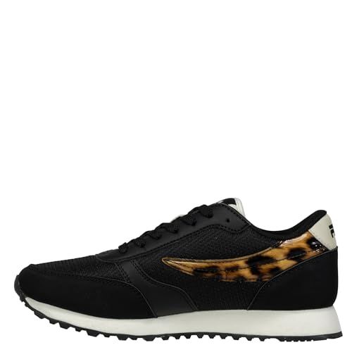 FILA Dames Orbit F wmn Sneakers Black-Leopard, 39 EU