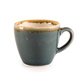 Olympia Kiln GP344 Ocean Espresso Cup, Porselein, Blauw (Pack van 6)