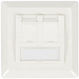 PureLink MCA210 CAT.6A Keystone netwerkcontactdoos inbouw wit