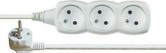 Emos 1902030150, Basis, Wit, 3 AC-uitgang(en), 1,5 m