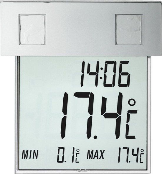 TFA Dostmann Vision Solar Thermometer Zilver