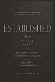 A ESTABLISHED A Christian Devotional Word Search Puzzle Book; Volume 3 Keys 6 & 7; ROOTED IN TRUTH CONFIDENT IN CALLING: 7 Keys to Unlock a Strong ... puzzle book with scramble word challenges.